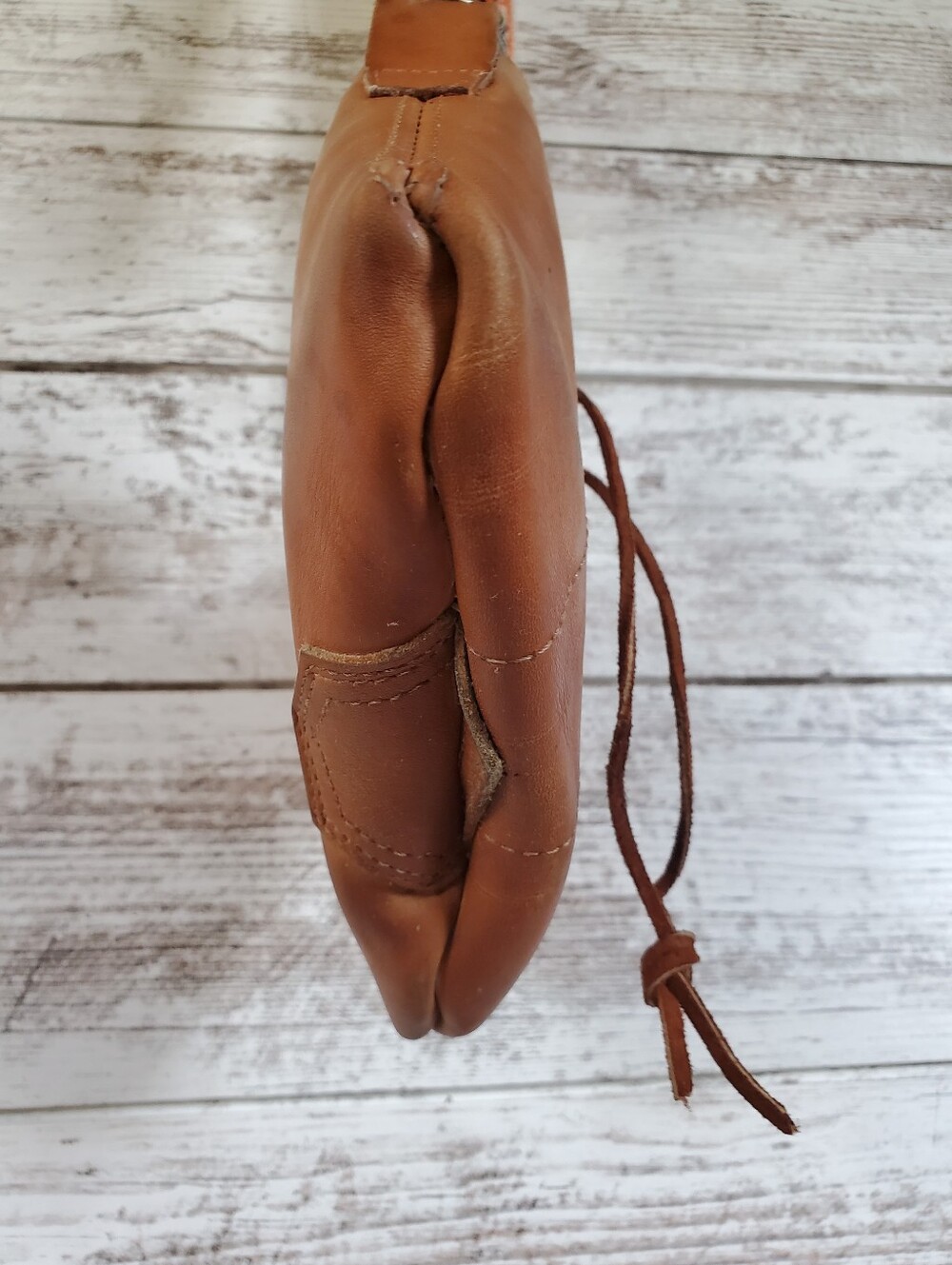 Handmade Cowboy Boot Crossbody Purse with Woven Boho Guitar Strap - Picture 6 of 16